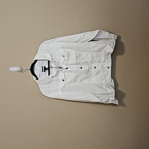 Women's White linen jacket